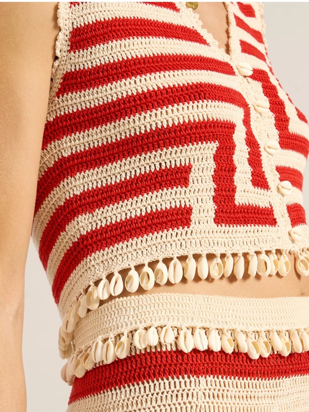 Ilio Nema Clythia Vest in Graphic Crochet - NWT! - Picture 3 of 7